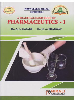 A Practical Book of Pharmaceutics-I Sem I